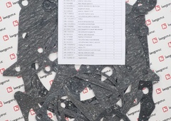 Набор прокладок двигателя ГАЗ3309 дв 245 25 прокладок KVS245390602202
