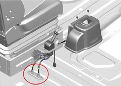 Фитинг прямой установки тормозного крана быстроразъемные ГАЗон Next М14х1 95908M14X1S01C