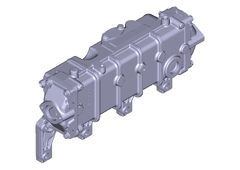 Радиатор отработавших газов  ГАЗон NEXT E5 53443121301010 без отверстя с/о