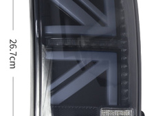 Фонарь задний НИВА комплект 12/24W RED 231LNZBLACK