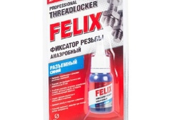 Клей фиксатор резьбы FELIX 6мл синий 411040116