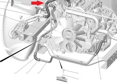 Патрубок подогревателя Газель Foton 25 G21 А65R328120032