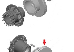 Диск тормозной ГАЗ Валдай NEXT 12 ПАЗ Vector 88 м ОАО ГАЗ 3204253501078