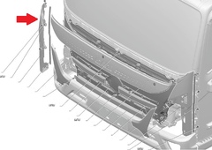 Панель угловая правая Валдай Next L1531014301А0