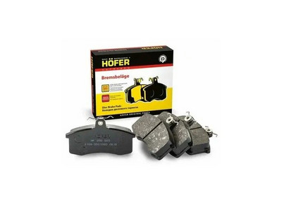 Колодки тормозные передние ВАЗ 2108 2109 2110 2113 2114 HOFER 350803 20210175