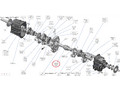 Подшипник вторичного вала средний КПП 2007109 Газель Next A21R221701100 5ст КПП 