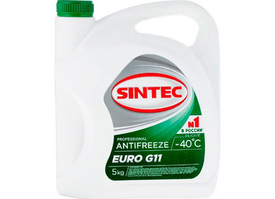 Антифриз 5кг зеленый SINTEC