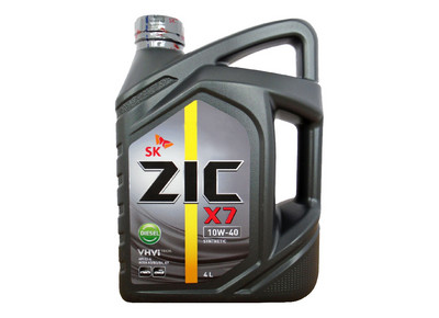 ZIC  A +/X7 10W40  SК  диз  4л  син