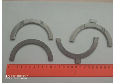 Полукольца коленвала кт 4шт ГАЗ 3309ПАЗ ЗИЛ с дв 245 А230110401/03