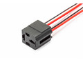 Колодка 4конт с проводами для реле стартера AX3407