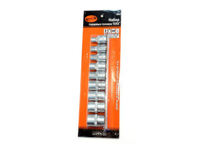 Набор головок  8пр 1/2  TORX 39839 ATBS34