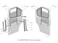 Бархотка направляющей опускного стекла нижняя Газель Некст Газон Next А21R236103438