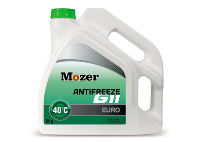 Антифриз 5кг зеленый MOZER