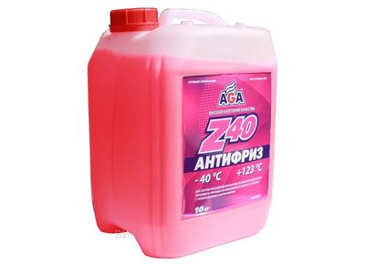 Антифриз 10кг красный AGA  PREMIX