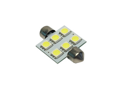 Лампа 12V T11х31S85 C5W Светодиодная 902577