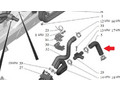 Патрубок отопителя Газель Next NN Соболь NN Cummins 28 G21 3302812003210