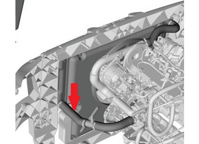 Патрубок радиатора нижний билже к радиатору Газель Foton 25 G21G31 А22R32130302520